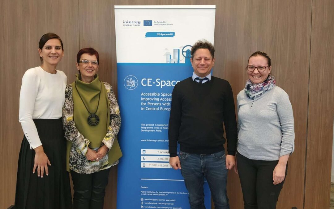 Public Institution for the Development of the Međimurje County REDEA representing CE-Spaces4All at conference Accessible Tourism – Sustainable Tourism