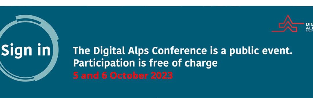 MTAV project at the Digital Alps Conference
