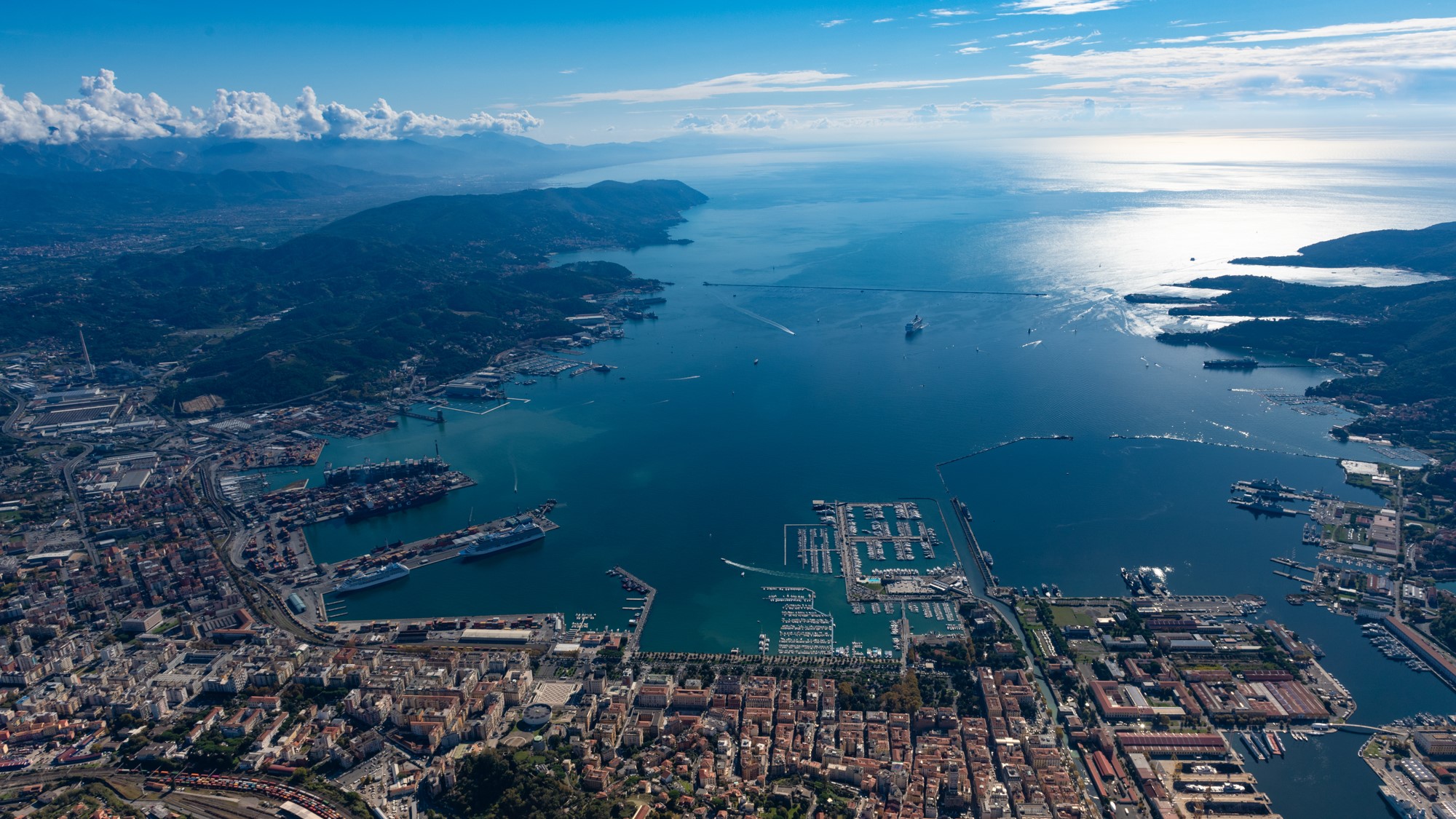 Picture of the port of La Spezia