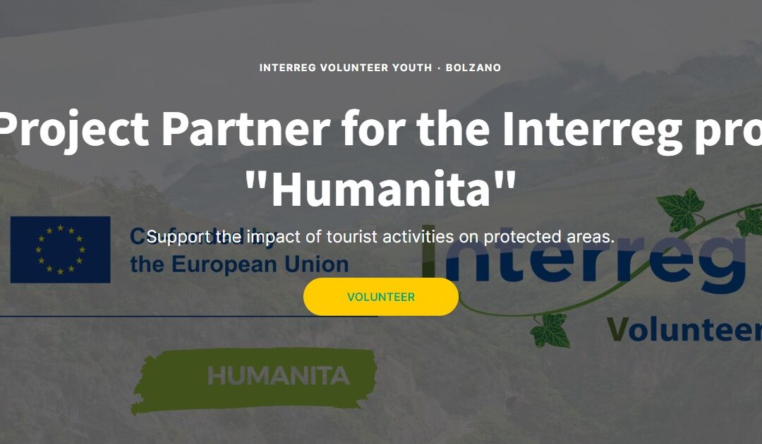 1 Interreg Volunteer Youth position to join the Interreg Humanita project team!