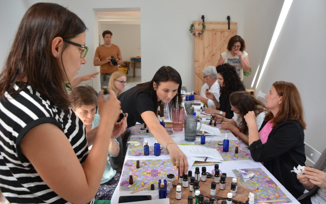 Aromatherapy Workshops with the Essential Oils Creation