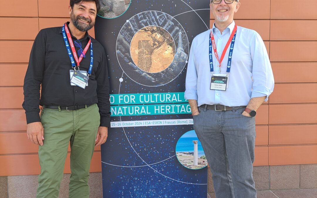 Two INACO partners at “EO for Cultural and Natural Heritage” in Rome, Italy