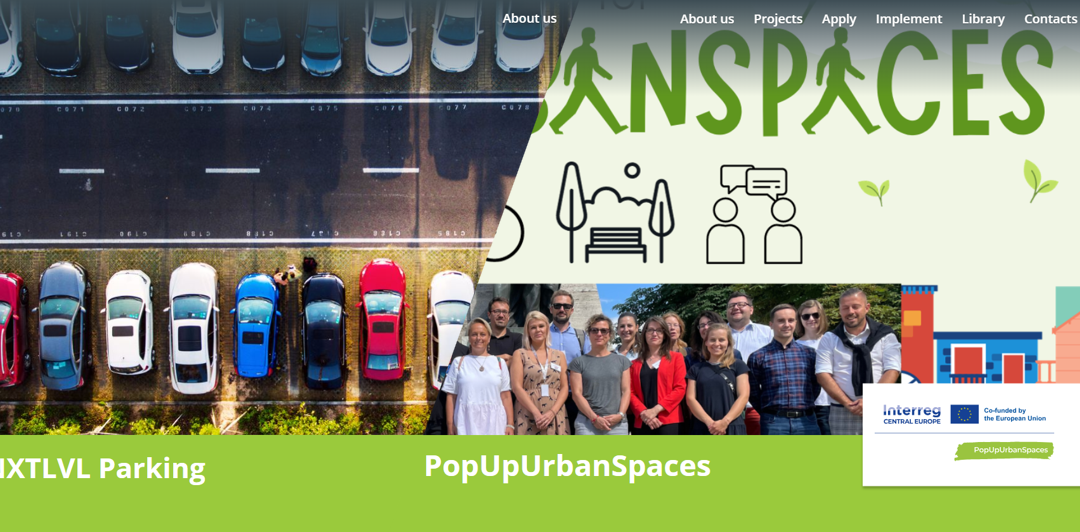 NXTLVL Parking Presented at Pop-up Urban Spaces Consortium Meeting