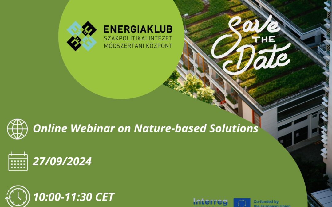 Greening Cities: Energiaklub’s Webinar on Nature-Based Solutions