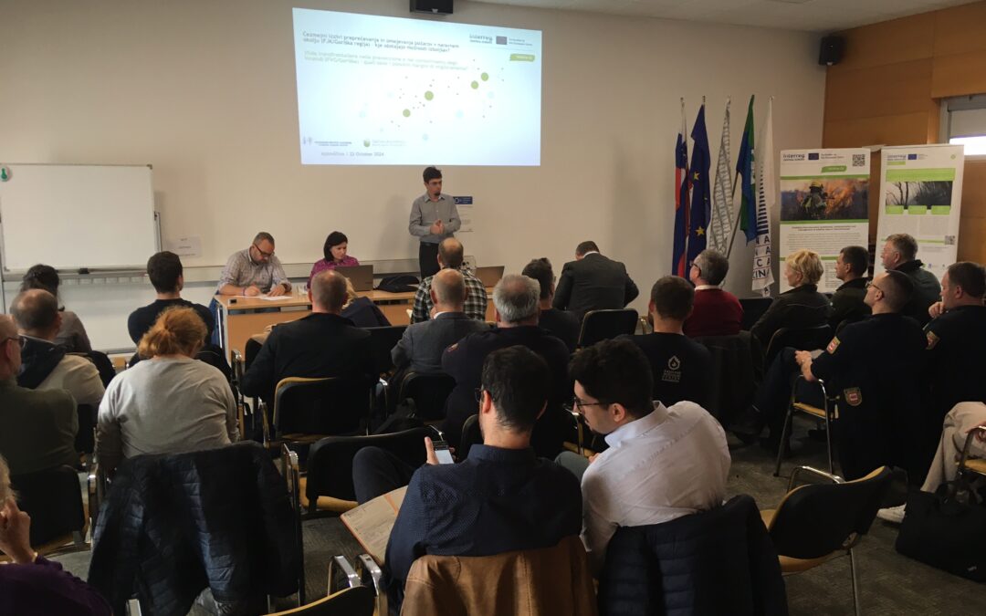 Workshop in Pilot Area Goriška/Friuli (SI/IT): Slovene and Italian Associated Partners and Stakeholders Workshop