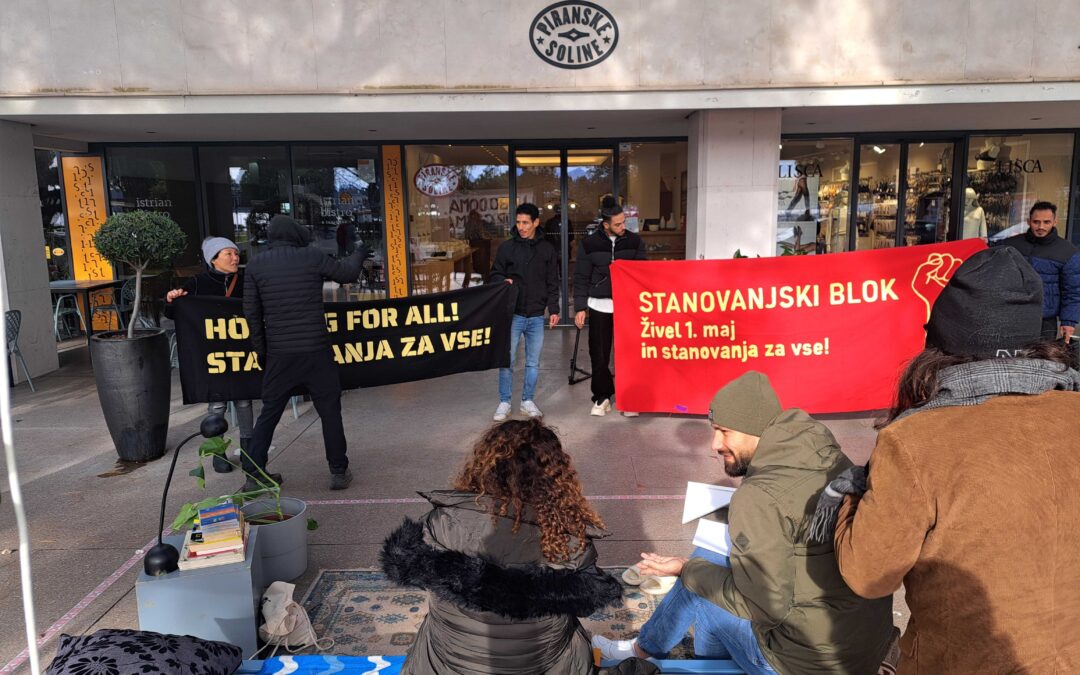 protest in Portorož