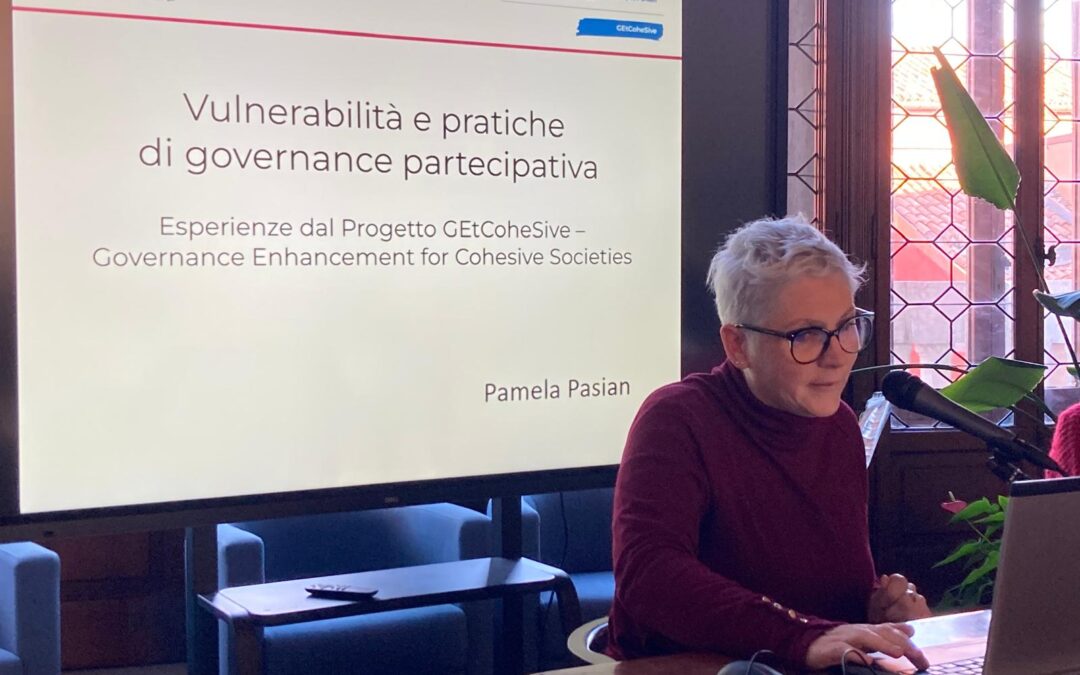 GEtCoheSive Presented at Ca’Foscari University Seminar