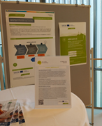 Information stand of Research Burgenland at Climate Dialogue 2024