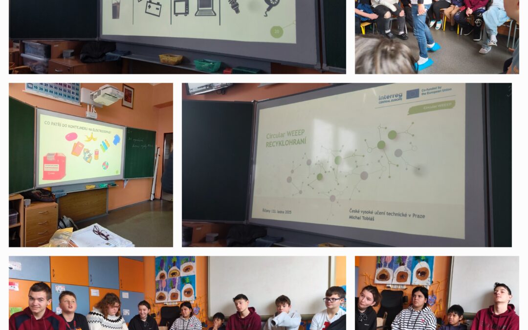 Czech Technical University Engages Students in Circular Economy Through WEEE Aware Campaign