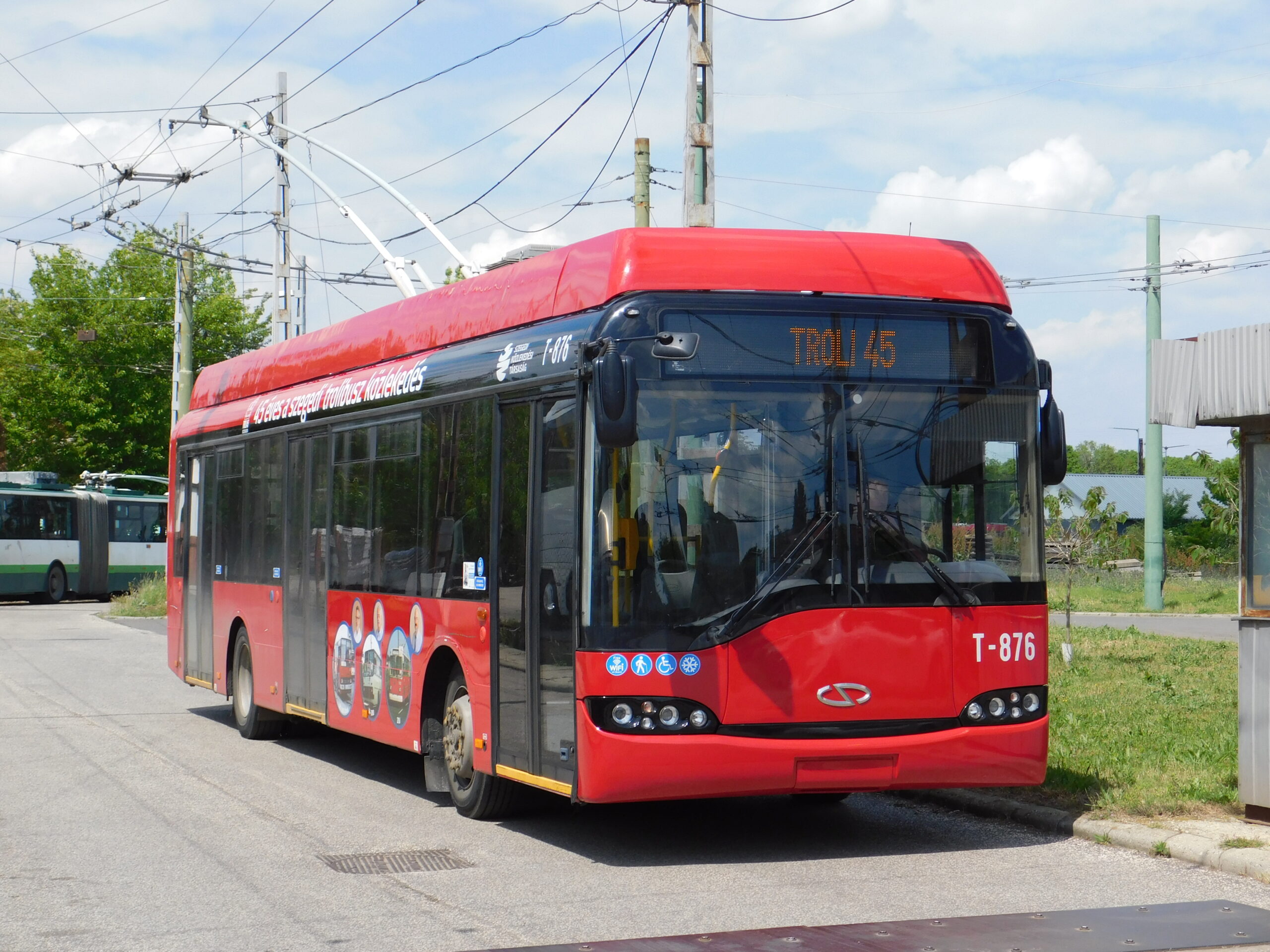 SZEGED PILOT O3.5 Trolleybus switches